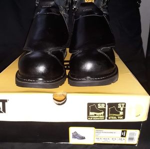 Slip Resistant Steel Toe Shoe